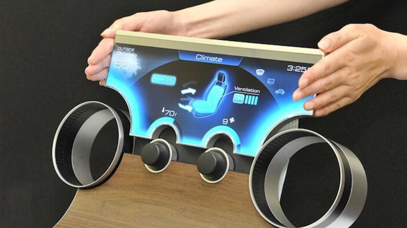 Illustration for article titled Car Dash Designers Are Finally Free From The Prison Of Rectangular LCDs